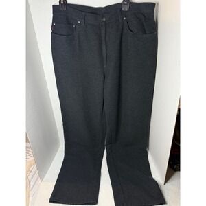 Ralph Lauren Jeans Co.‎ Knit Pants Comfort Stretch Casual Trousers Gray Size 16